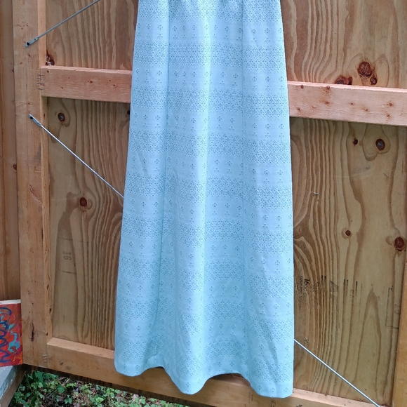 1960 Kay Windsor Mint Green Maxi Dress. - Picture 2 of 9